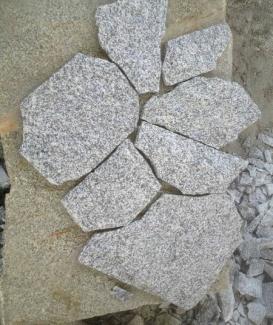Granite Random Size Paving Stone Random Shape Stepping Stone